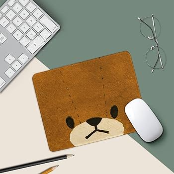 ヒグマ　マウスパッド Amazon.co.jp: 大きなヒグマのマウスパッド、35.5 x 16インチ